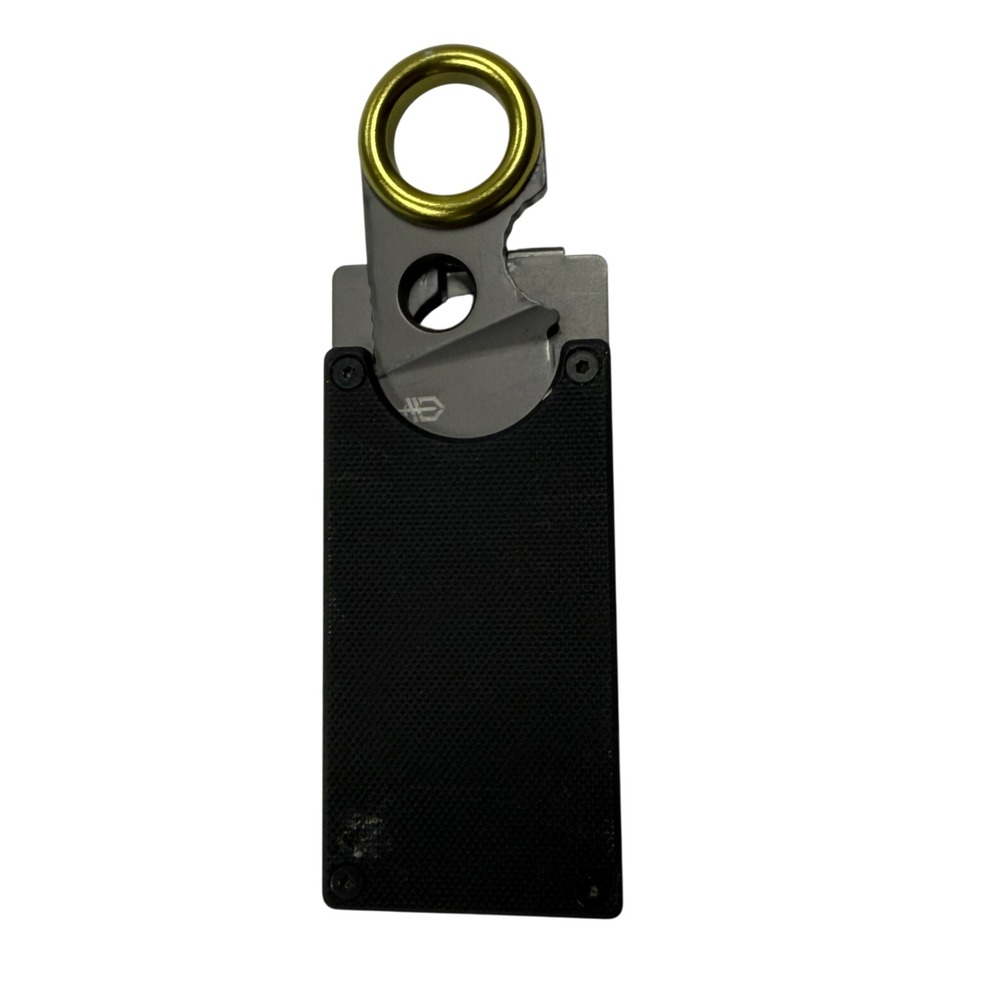 Gerber GDC Money Clip Knife 31-002521 Black Gold Stainless Steel EDC Tool